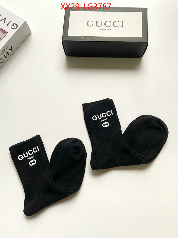 Sock-Gucci buy aaaaa cheap ID: LG3787 $: 29USD