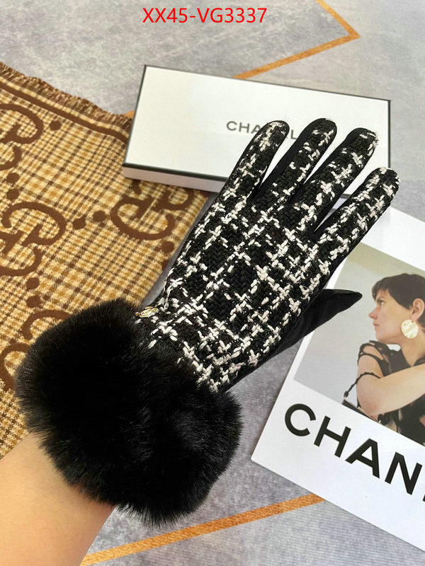 Gloves-Chanel aaaaa replica ID: VG3337 $: 45USD