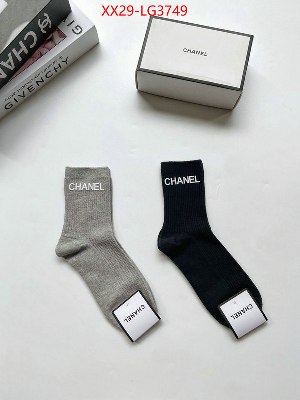 Sock-Chanel what's best ID: LG3749 $: 29USD