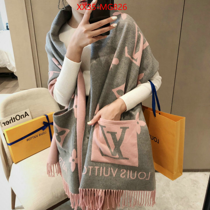 Scarf-LV where to buy fakes ID: MG826 $: 35USD