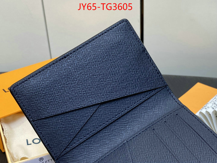 LV Bags(TOP)-Wallet luxury cheap ID: TG3605 $: 65USD