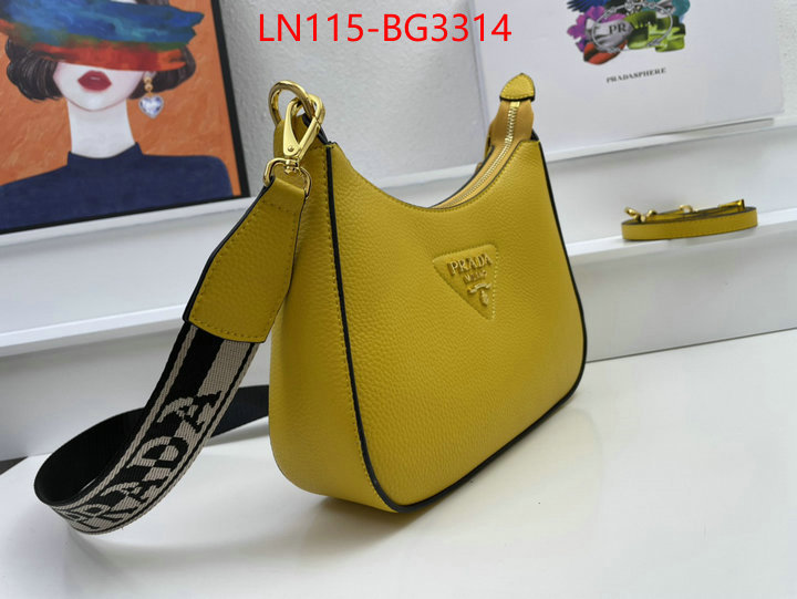 Prada Bags (4A)-Diagonal- new ID: BG3314 $: 115USD