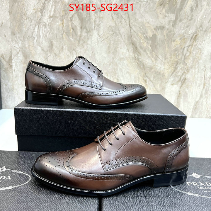 Men shoes-Prada best site for replica ID: SG2431 $: 185USD