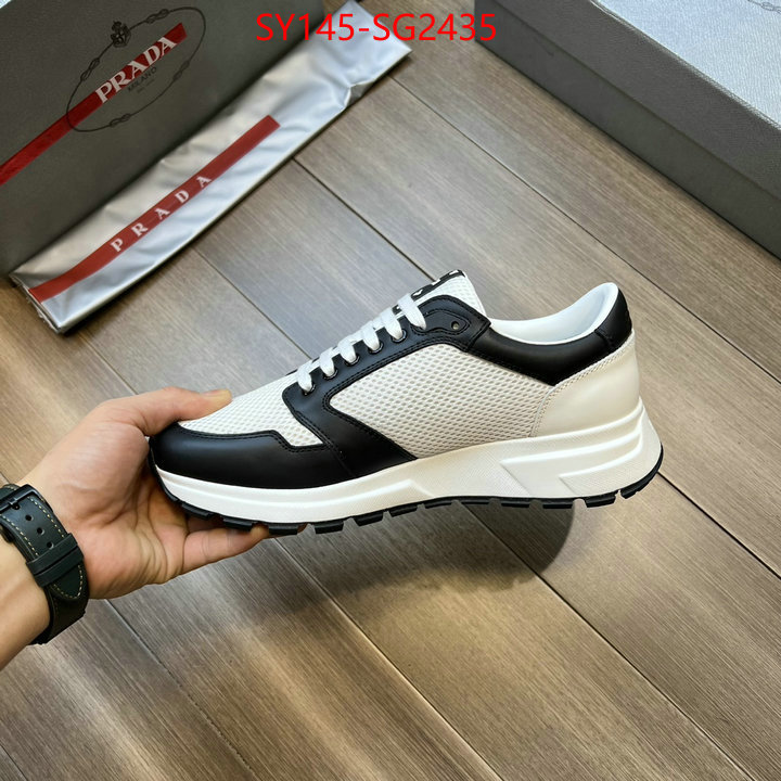 Men shoes-Prada highest quality replica ID: SG2435 $: 145USD