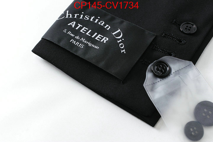 Clothing-Dior best luxury replica ID: CV1734 $: 145USD