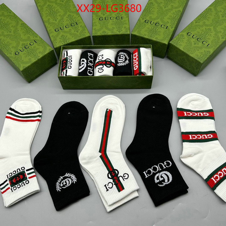 Sock-Gucci from china ID: LG3680 $: 29USD