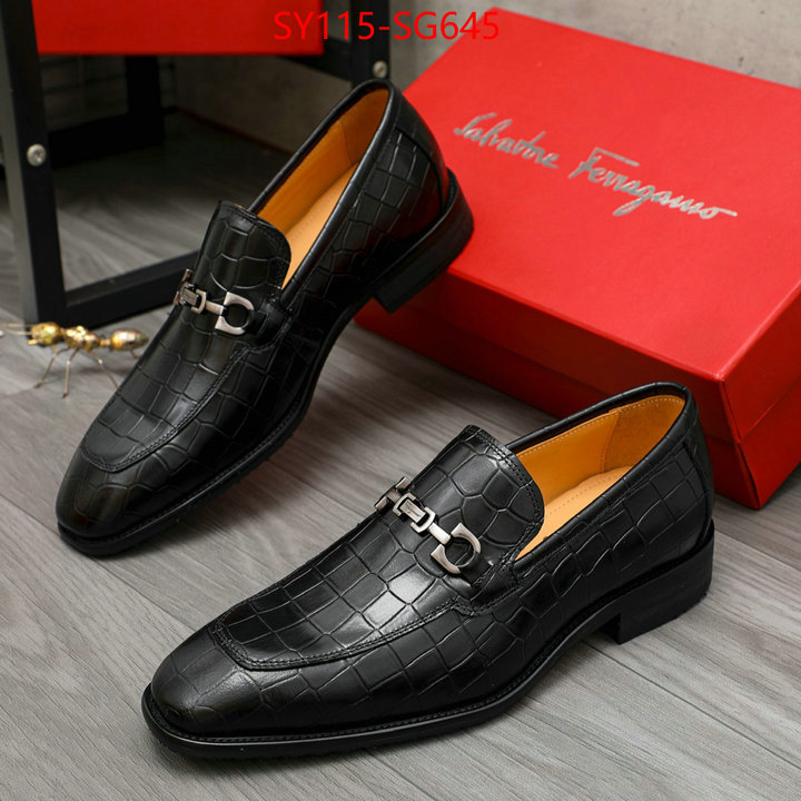 Men shoes-Ferragamo replcia cheap from china ID: SG645 $: 115USD