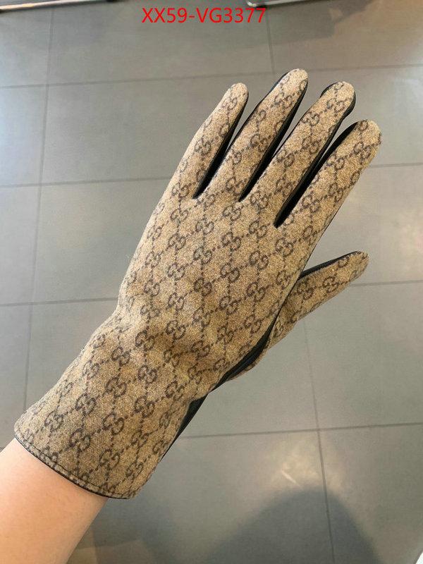 Gloves-Gucci outlet 1:1 replica ID: VG3377 $: 59USD