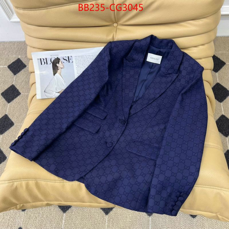 Clothing-Gucci best knockoff ID: CG3045 $: 235USD