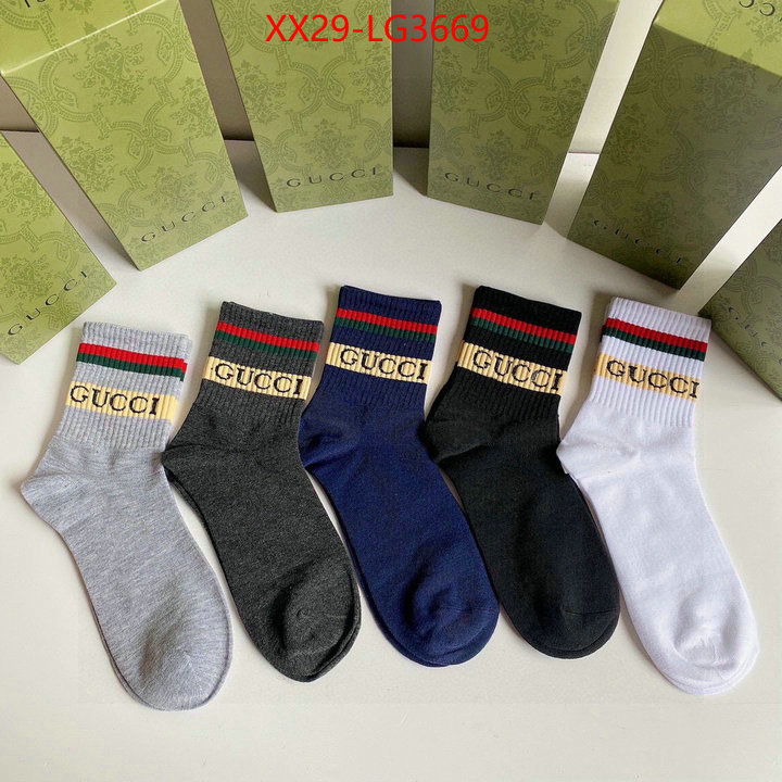 Sock-Gucci replica us ID: LG3669 $: 29USD