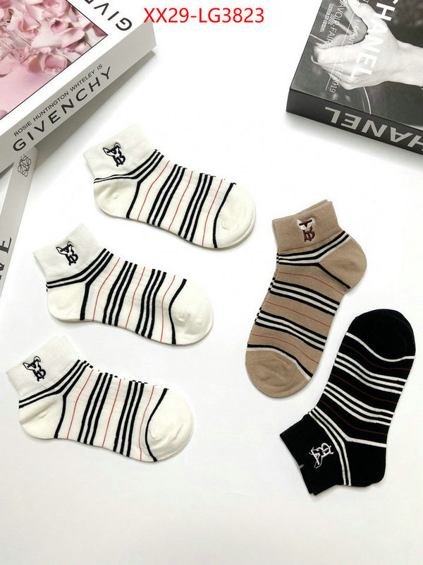 Sock-Burberry buy first copy replica ID: LG3823 $: 29USD