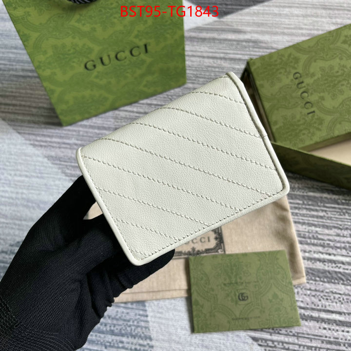 Gucci Bags(TOP)-Wallet- fashion designer ID: TG1843 $: 95USD