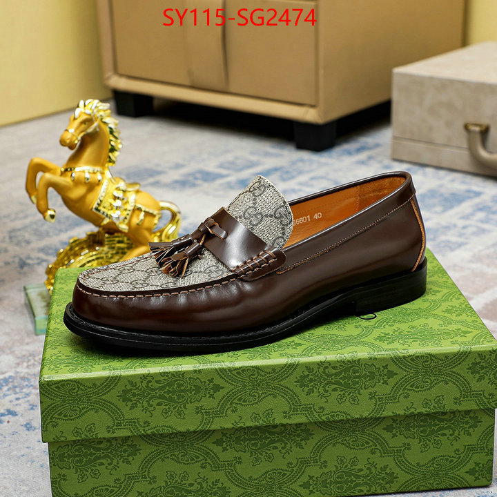 Men Shoes-Gucci aaaaa+ quality replica ID: SG2474 $: 115USD