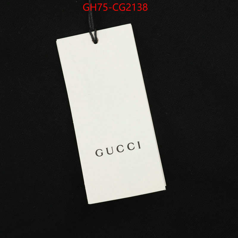 Clothing-Gucci where should i buy replica ID: CG2138 $: 75USD