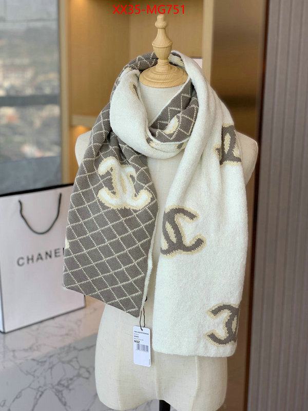 Scarf-Chanel shop designer ID: MG751 $: 35USD