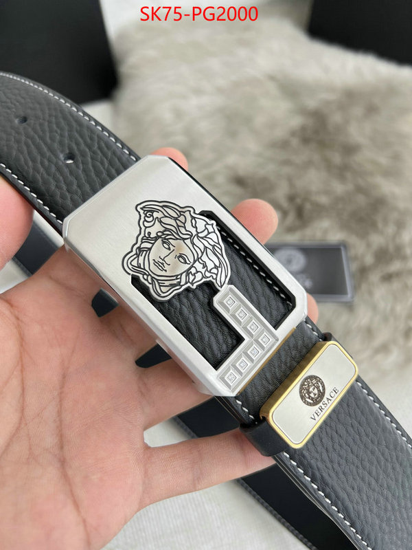 Belts-Versace buy the best replica ID: PG2000 $: 75USD