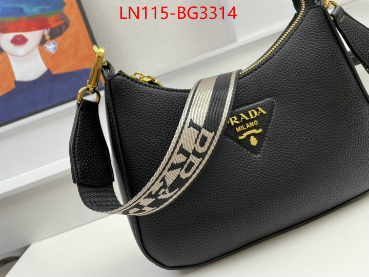 Prada Bags (4A)-Diagonal- new ID: BG3314 $: 115USD