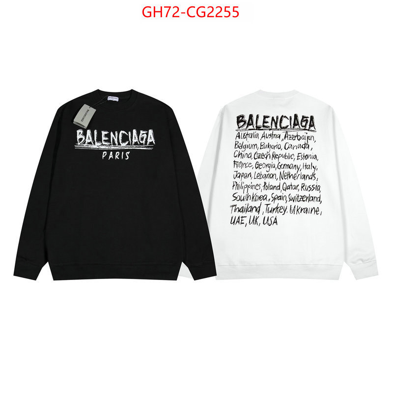 Clothing-Balenciaga found replica ID: CG2255 $: 72USD