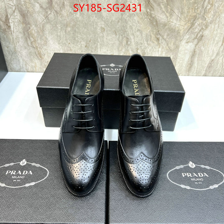 Men shoes-Prada best site for replica ID: SG2431 $: 185USD