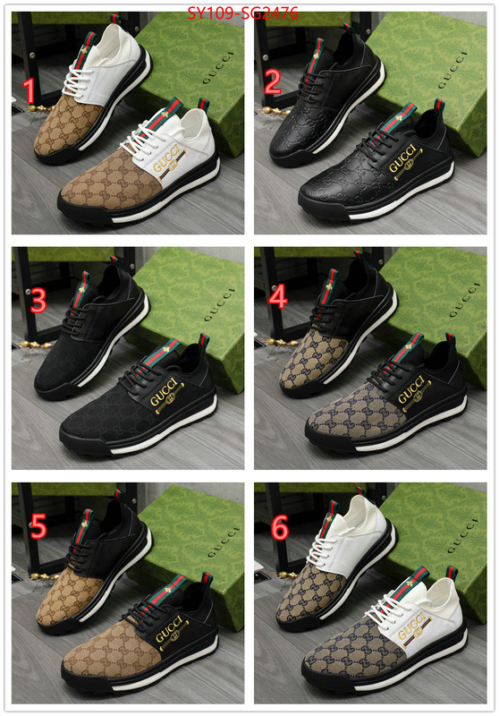 Men Shoes-Gucci buy high-quality fake ID: SG2476 $: 109USD