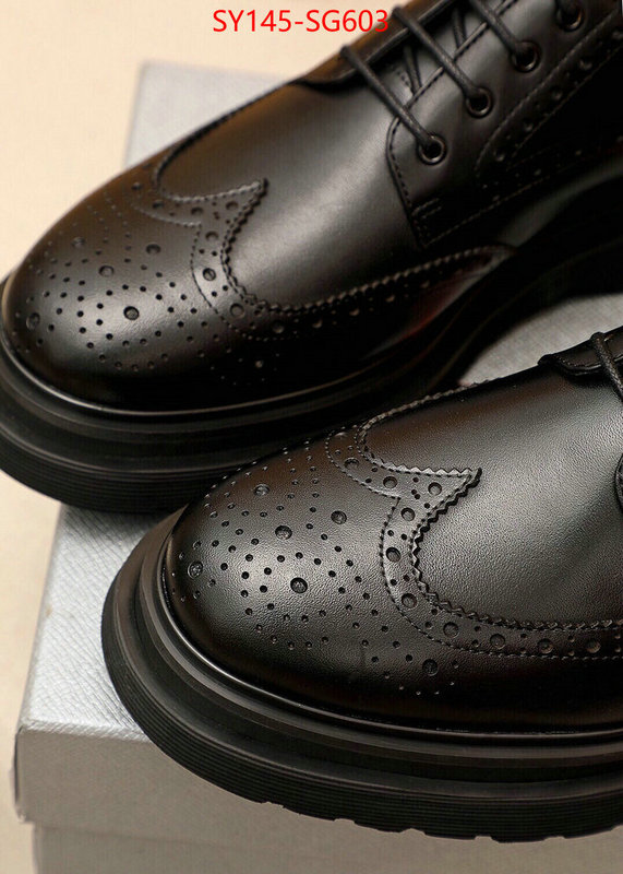 Men shoes-Prada top designer replica ID: SG603 $: 145USD