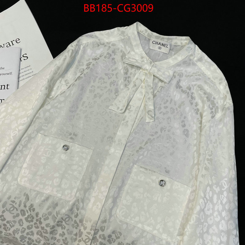 Clothing-Chanel where should i buy replica ID: CG3009 $: 185USD