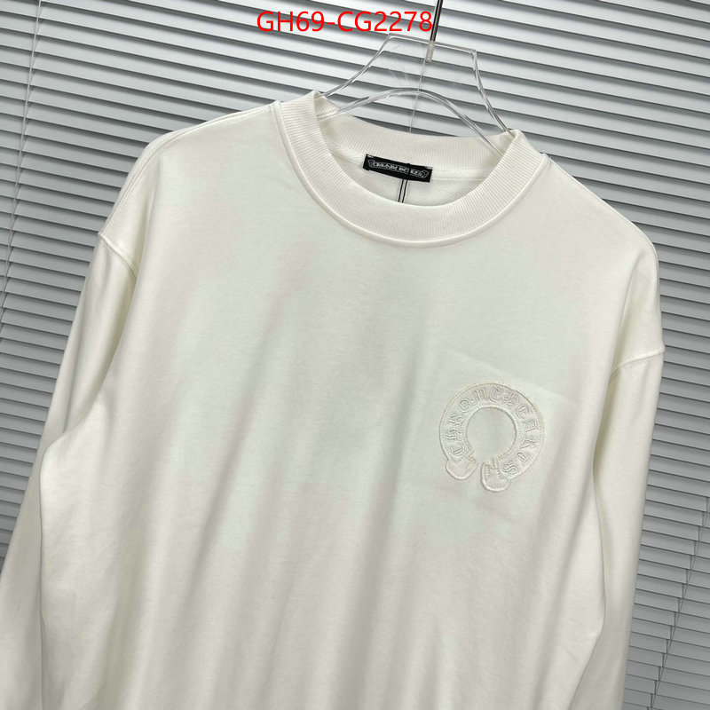 Clothing-Chrome Hearts replicas buy special ID: CG2278 $: 69USD