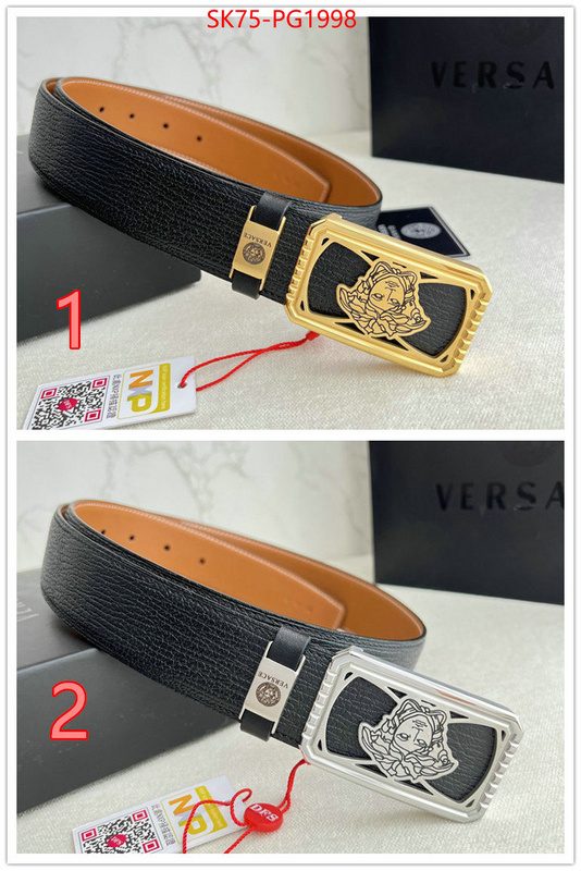 Belts-Versace shop designer replica ID: PG1998 $: 75USD