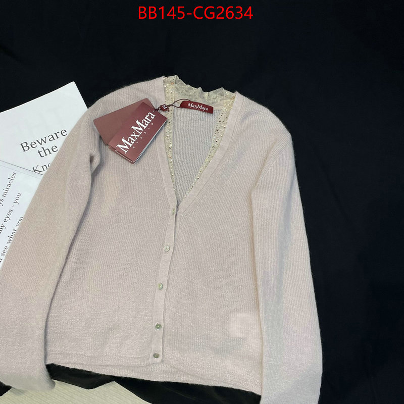 Clothing-MaxMara buying replica ID: CG2634 $: 145USD