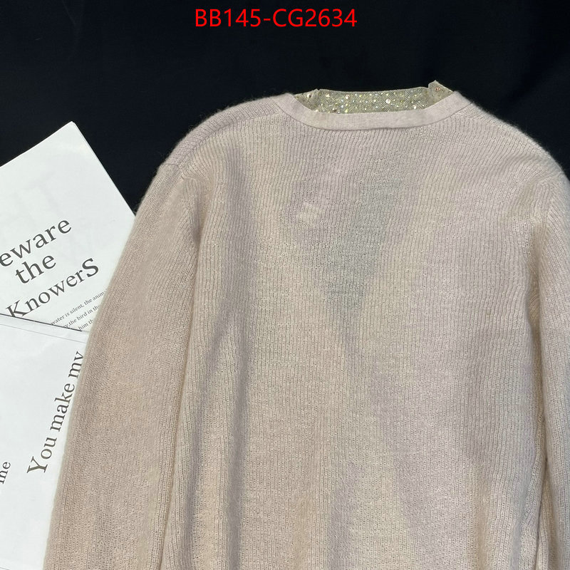 Clothing-MaxMara buying replica ID: CG2634 $: 145USD