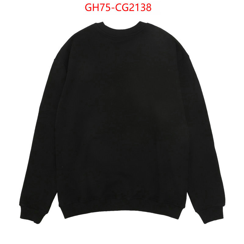Clothing-Gucci where should i buy replica ID: CG2138 $: 75USD