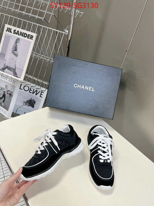 Women Shoes-Chanel buy best quality replica ID: SG3130 $: 129USD