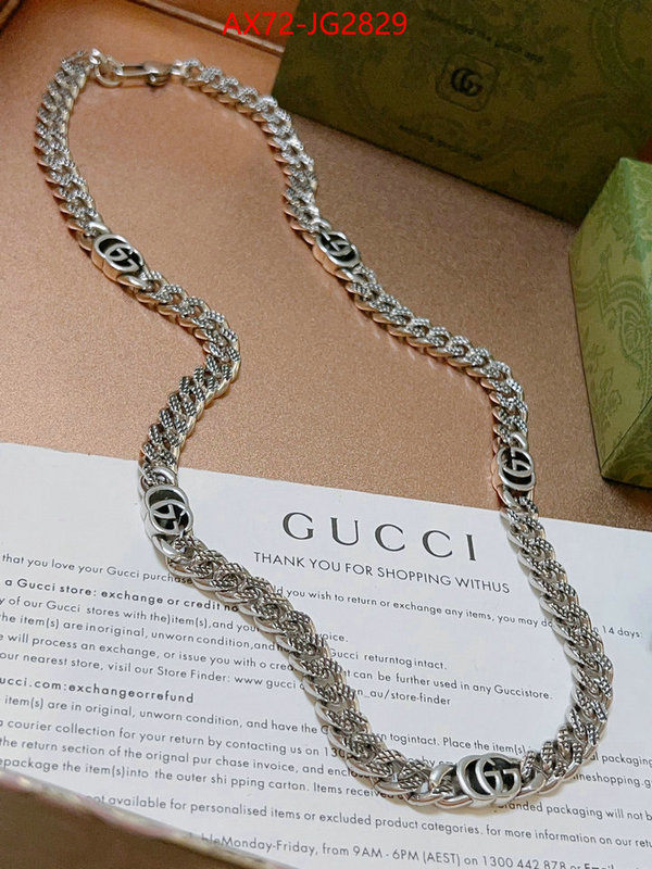 Jewelry-Gucci perfect quality ID: JG2829 $: 72USD