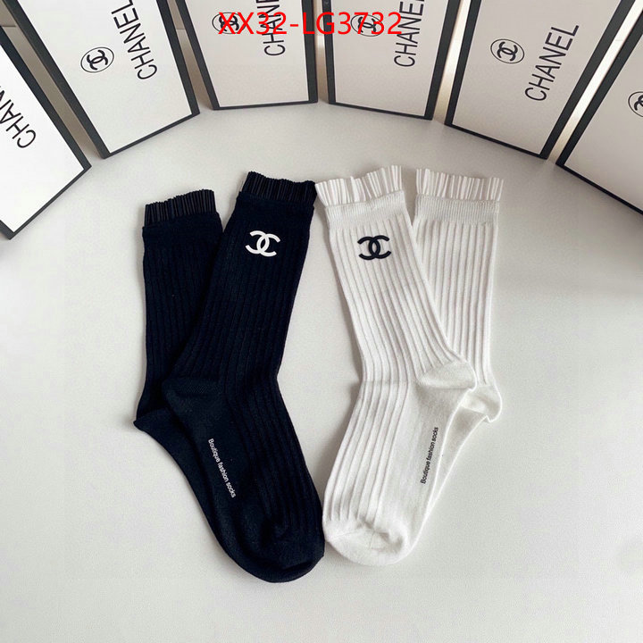 Sock-Chanel online shop ID: LG3732 $: 32USD