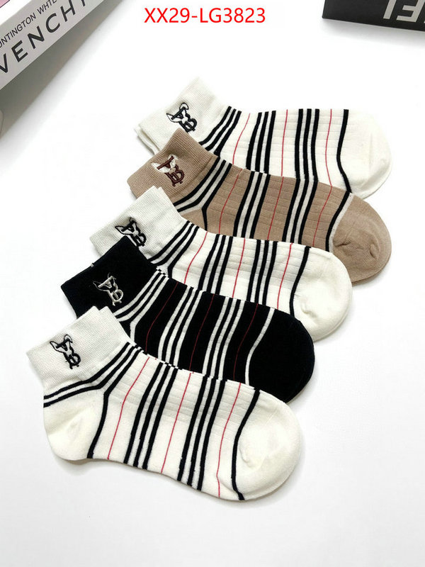 Sock-Burberry buy first copy replica ID: LG3823 $: 29USD