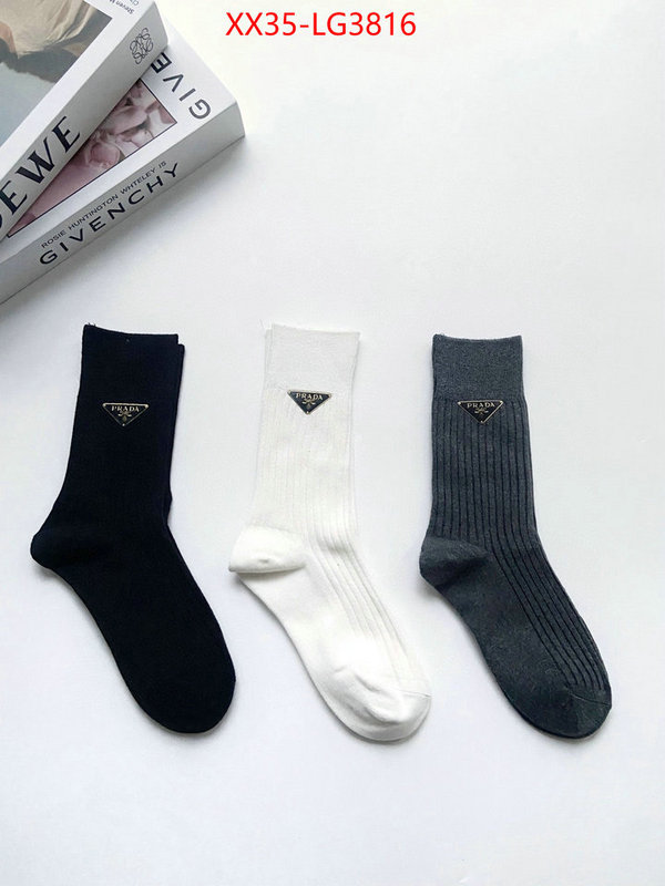 Sock-Prada the top ultimate knockoff ID: LG3816 $: 35USD