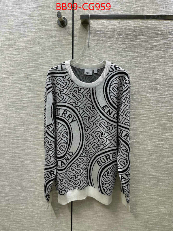 Clothing-Burberry find replica ID: CG959 $: 99USD