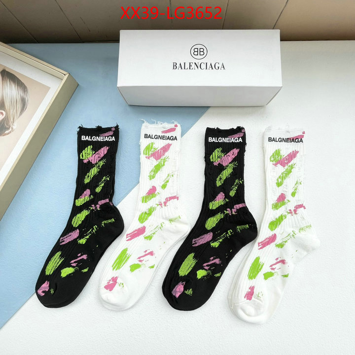 Sock-Balenciaga buy the best high quality replica ID: LG3652 $: 39USD