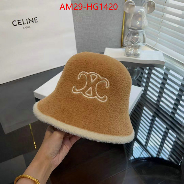 Cap(Hat)-Celine store ID: HG1420 $: 29USD