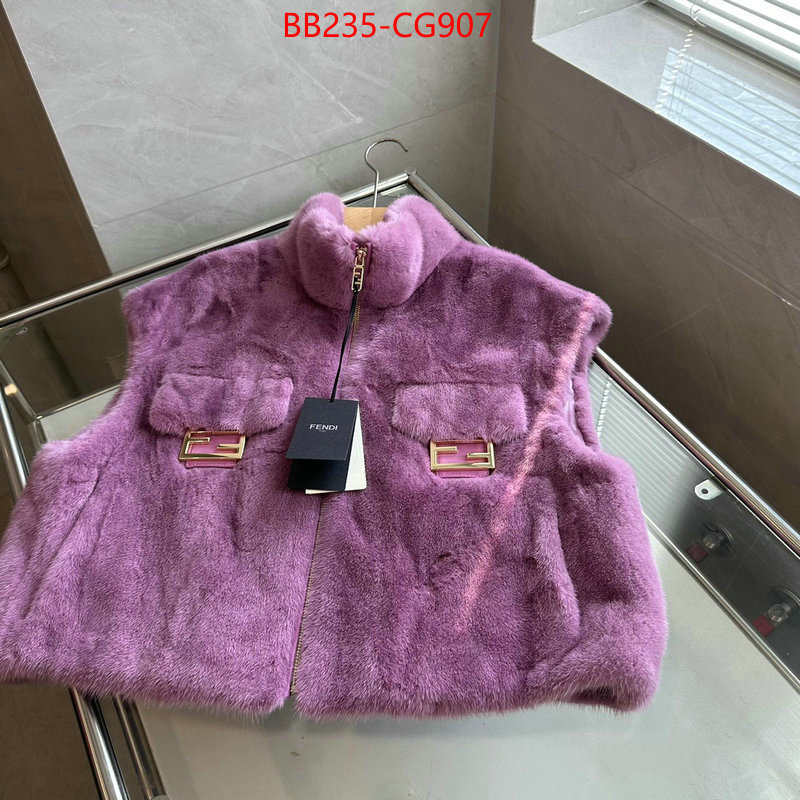 Clothing-Fendi fashion replica ID: CG907 $: 235USD