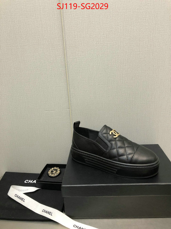 Women Shoes-Chanel the highest quality fake ID: SG2029 $: 119USD