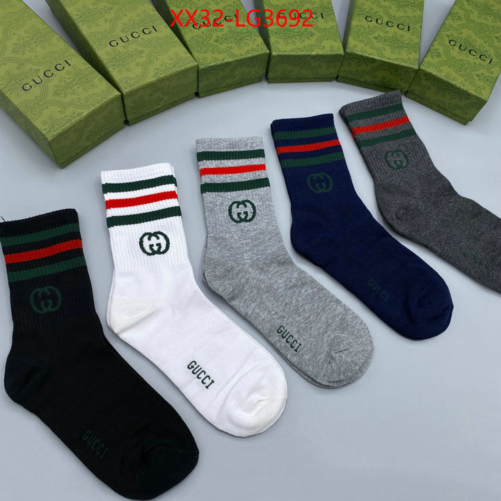 Sock-Gucci new 2023 ID: LG3692 $: 32USD