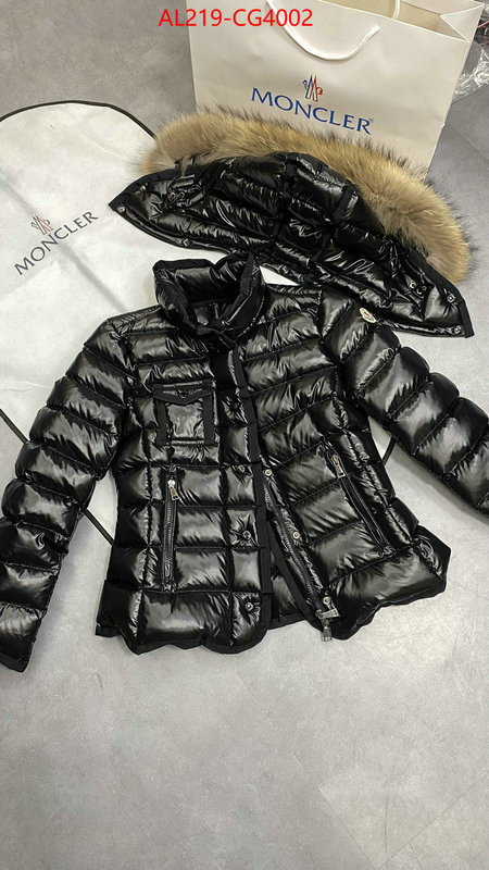 Down jacket Women-Moncler 2023 perfect replica designer ID: CG4002 $: 219USD
