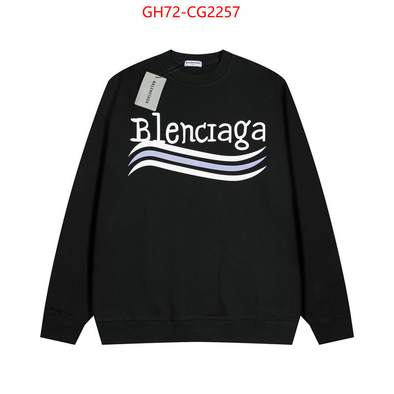 Clothing-Balenciaga china sale ID: CG2257 $: 72USD