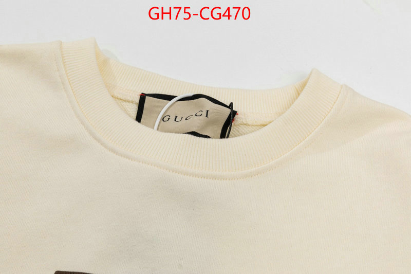 Clothing-Gucci aaaaa+ quality replica ID: CG470 $: 75USD