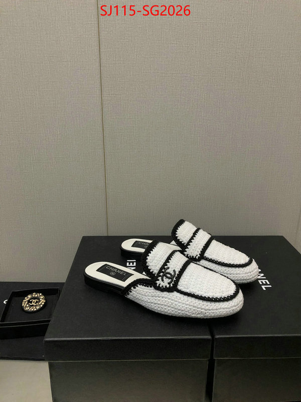 Women Shoes-Chanel the highest quality fake ID: SG2026 $: 115USD