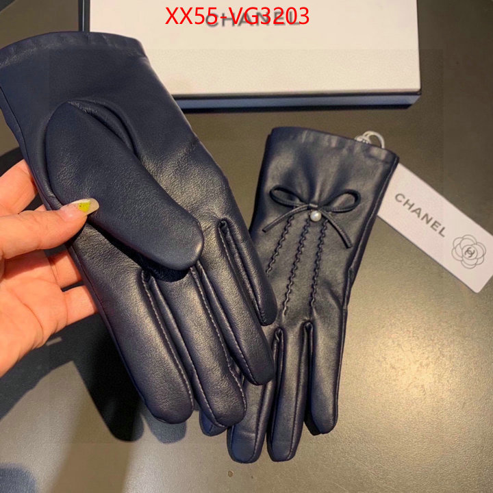 Gloves-Chanel the best quality replica ID: VG3203 $: 55USD