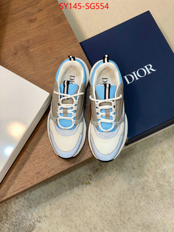 Men shoes-Dior aaaaa+ replica designer ID: SG554 $: 145USD