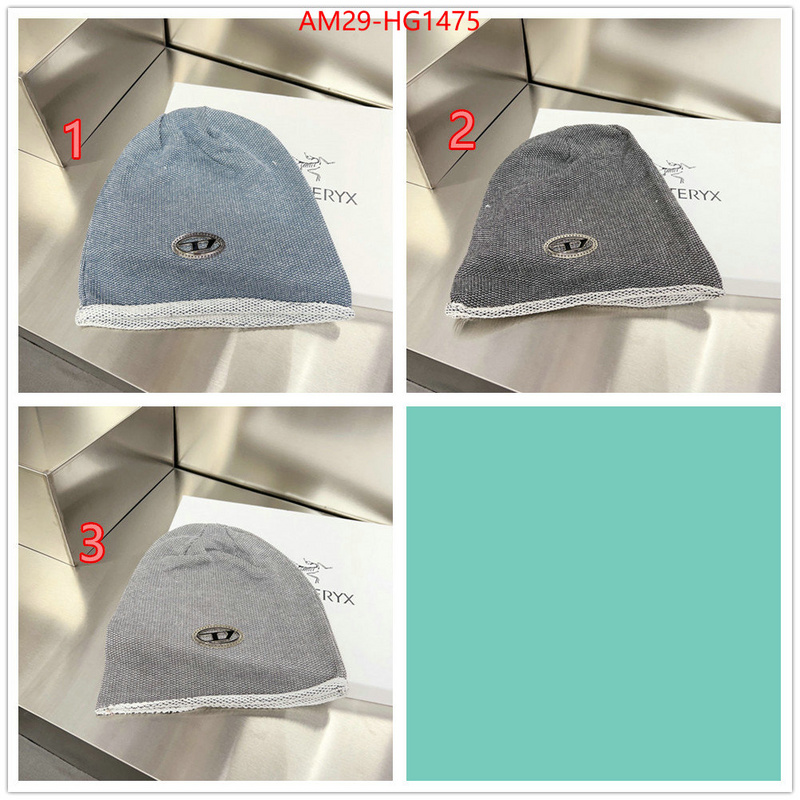 Cap(Hat)-Diesel outlet 1:1 replica ID: HG1475 $: 29USD