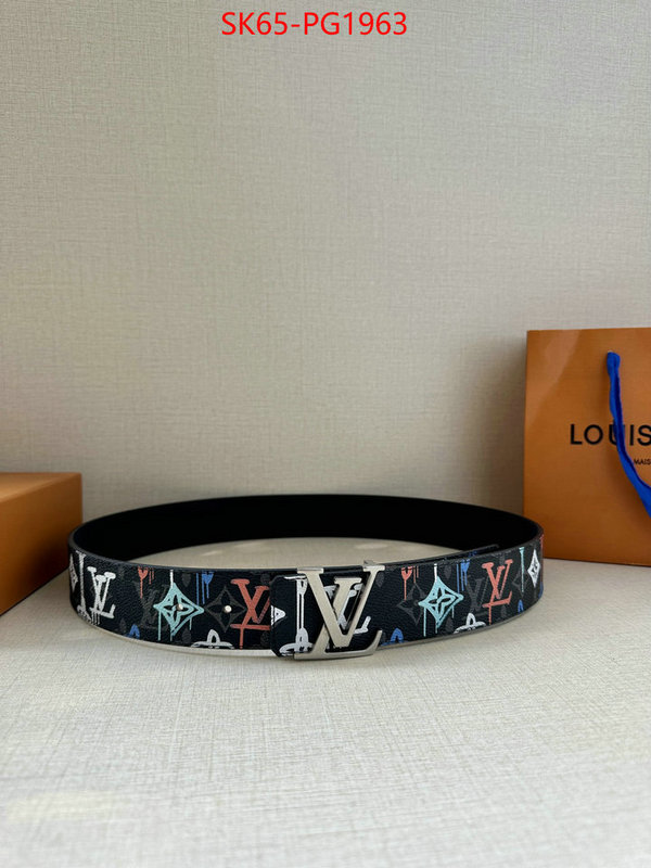 Belts-LV brand designer replica ID: PG1963 $: 65USD